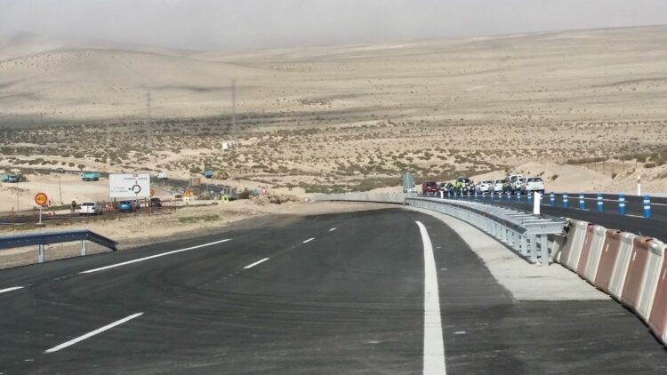 La Consejería de Obras Públicas, Transportes y Vivienda pone en servicio de manera definitiva el nuevo tramo de autovía entre Costa Calma y Pecenescal