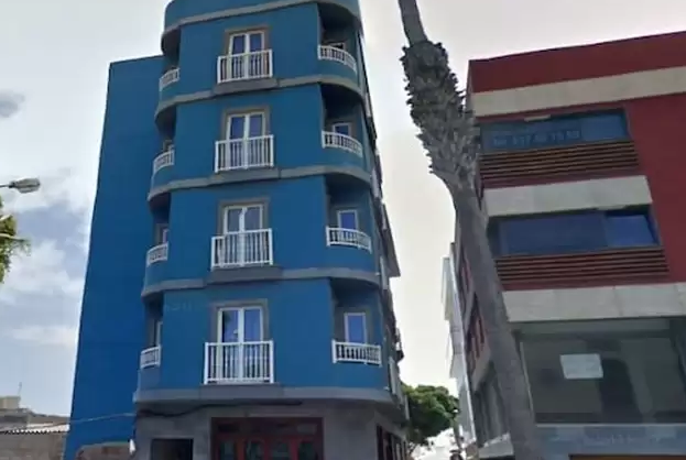 Fachada del Hotel Tamasite en Puerto del Rosario