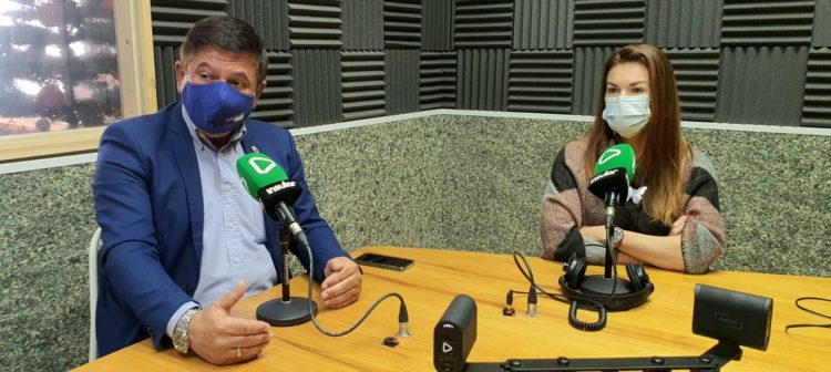 Pedro Armas y Mayra Marichal en Radio Insular
